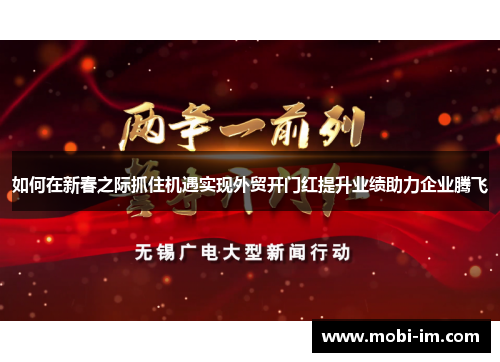 如何在新春之际抓住机遇实现外贸开门红提升业绩助力企业腾飞