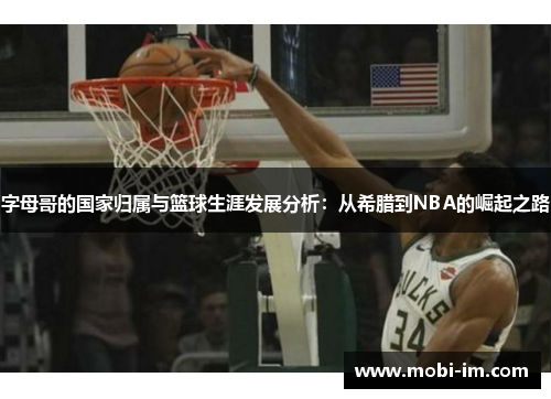 字母哥的国家归属与篮球生涯发展分析：从希腊到NBA的崛起之路
